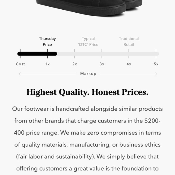 Thursday Boot Company Black Sneakers Matte Womens Size 10 Lightly Used - Picture 4 of 10